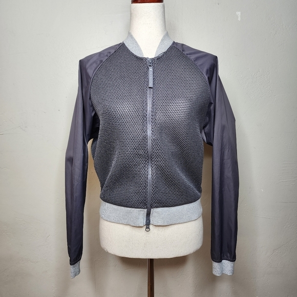Stella McCartney + Adidas Gray Barricade Jacket Size Medium - Picture 1 of 13